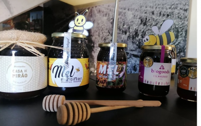 Food branding - honey from Portugal