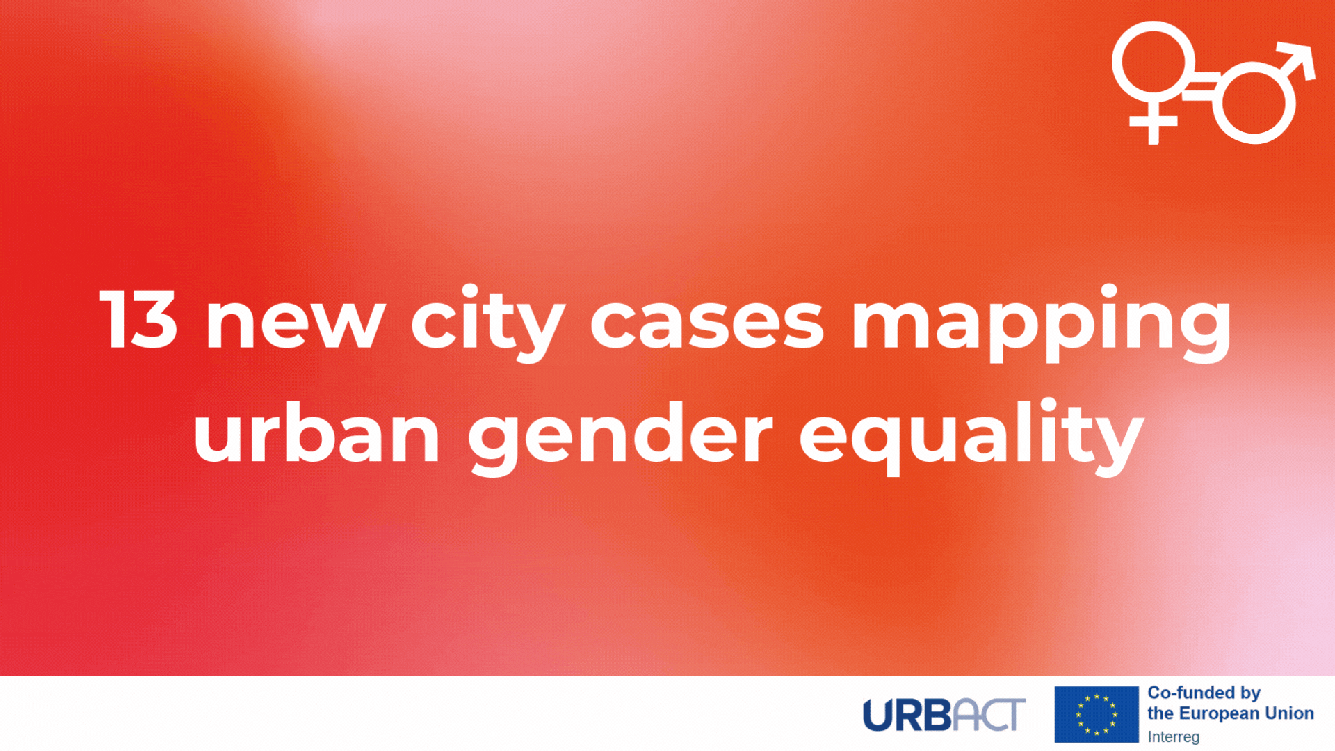 City cases mapping urban gender equality