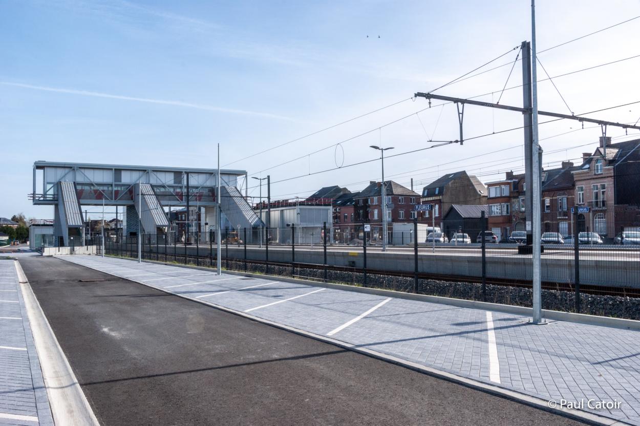 La gare multimodale de Fleurus, un atout incontestable