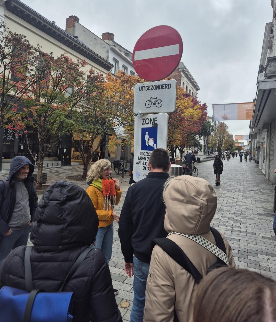 URBACT Action Planning Network partners visiting Sint-Niklaas, Belgium. Source: Karolina Orcholska.