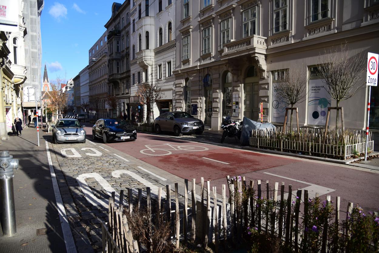 Urban mobility example from Vienna