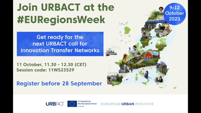 European Week of Region and Cities - open call for Innovation Transfer Networks