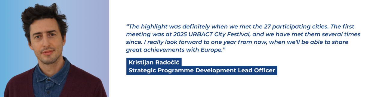 Kristijan Radojčić, Lead Officer, Strategic Programme Development.