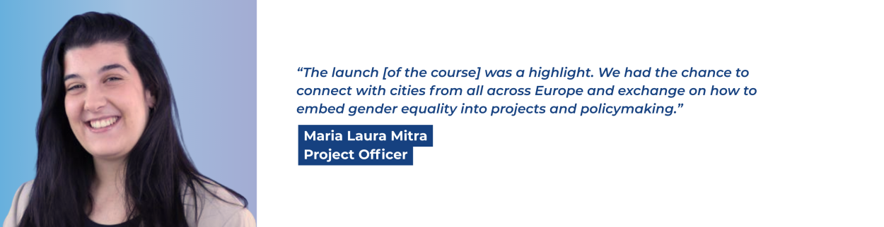 Maria Laura Mitra, Project Officer, Networks & Capacity-Building