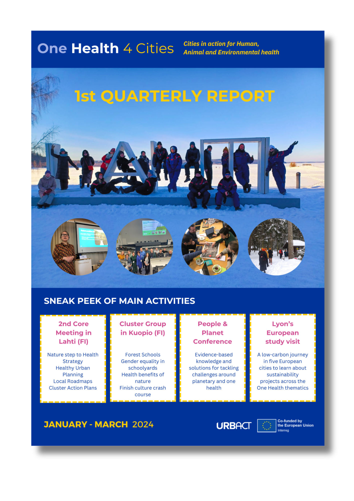 Book cover of the 1st Quarterly Report