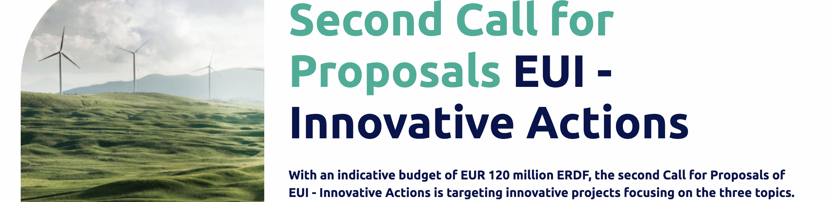 EUI innovative actions call