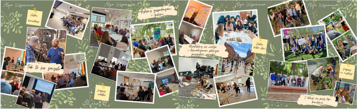 A collage of URBACT Local Group pictures throughout the project.