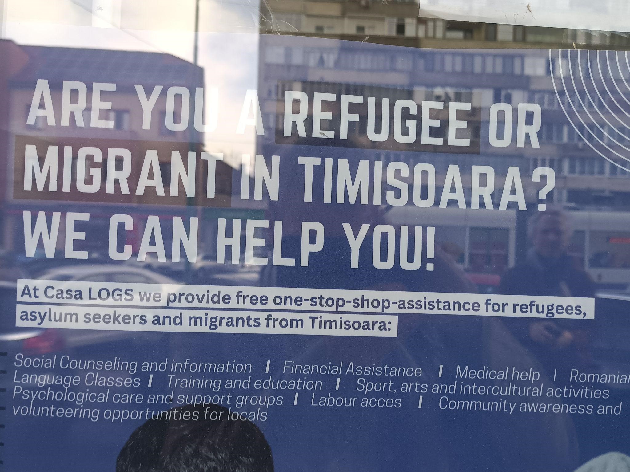 Are you refugee or migrant in Timisoara? We can help you!