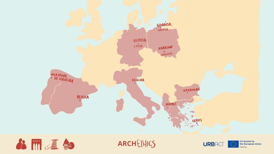 ARCHETHICS patners map