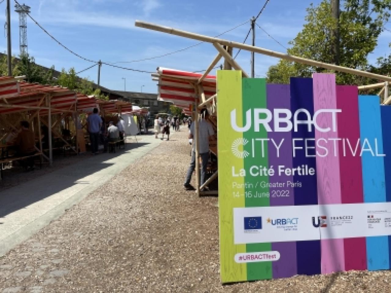 URBACT City Festival 2022 sign 