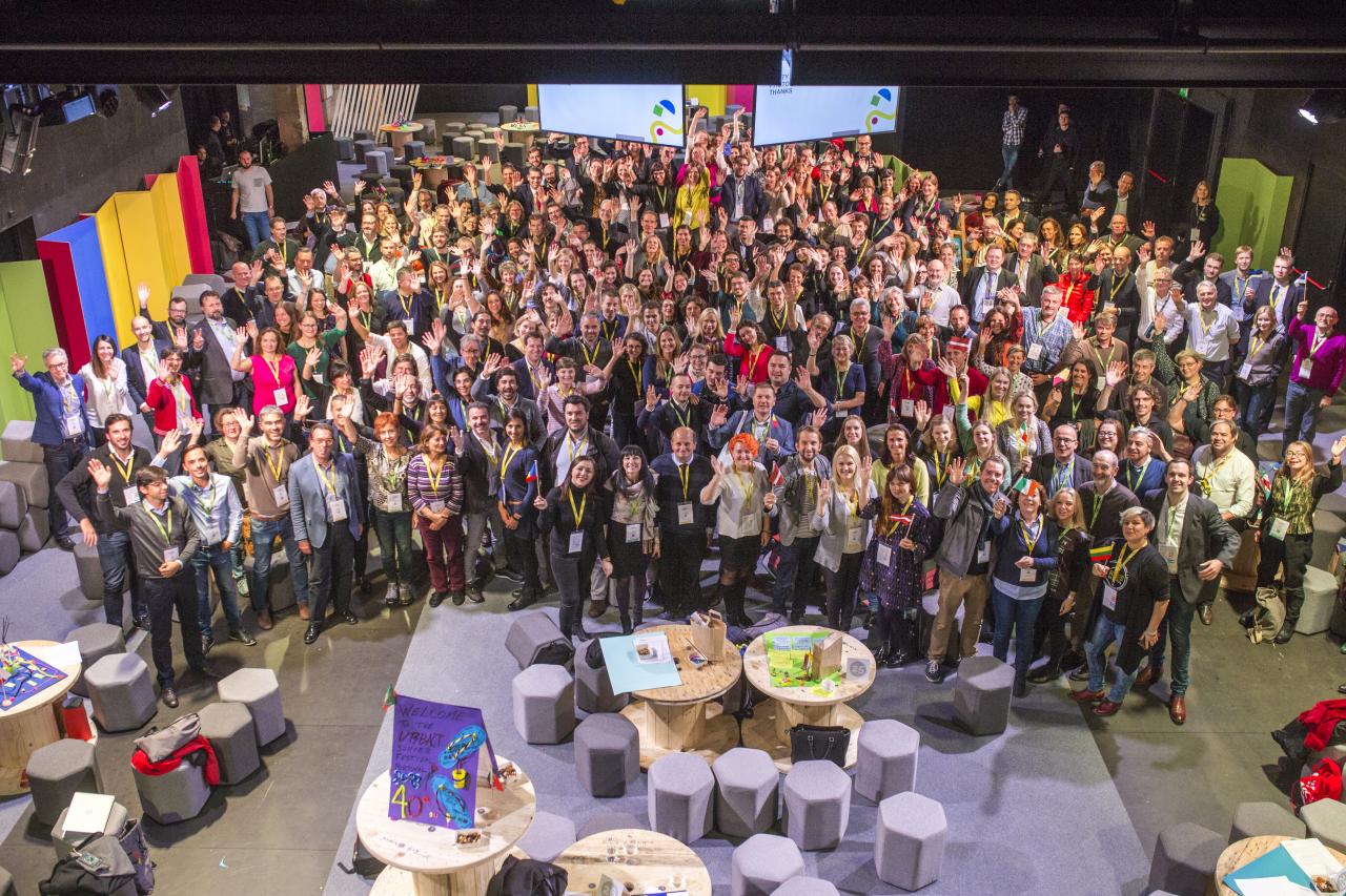 Group picture at the third day of the URBACT City Festival 2017 in Tallinn, on 3-5 October.