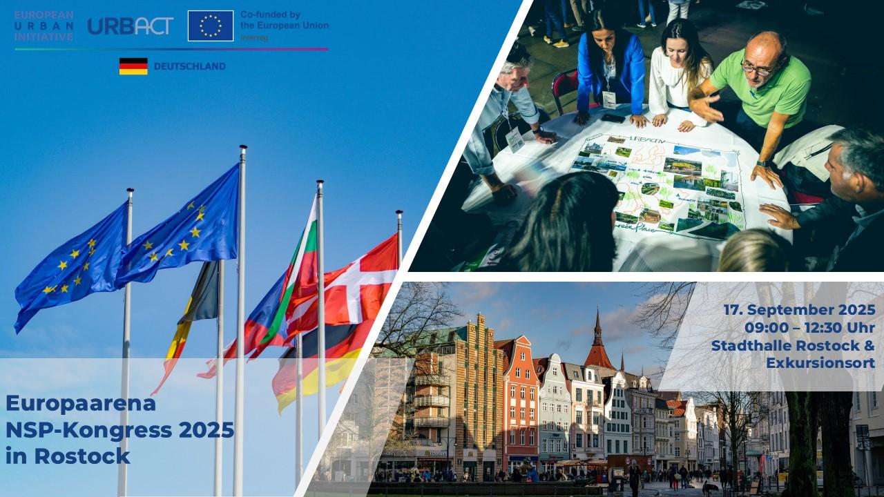 Europaarena beim NSP Kongress in Rostock 