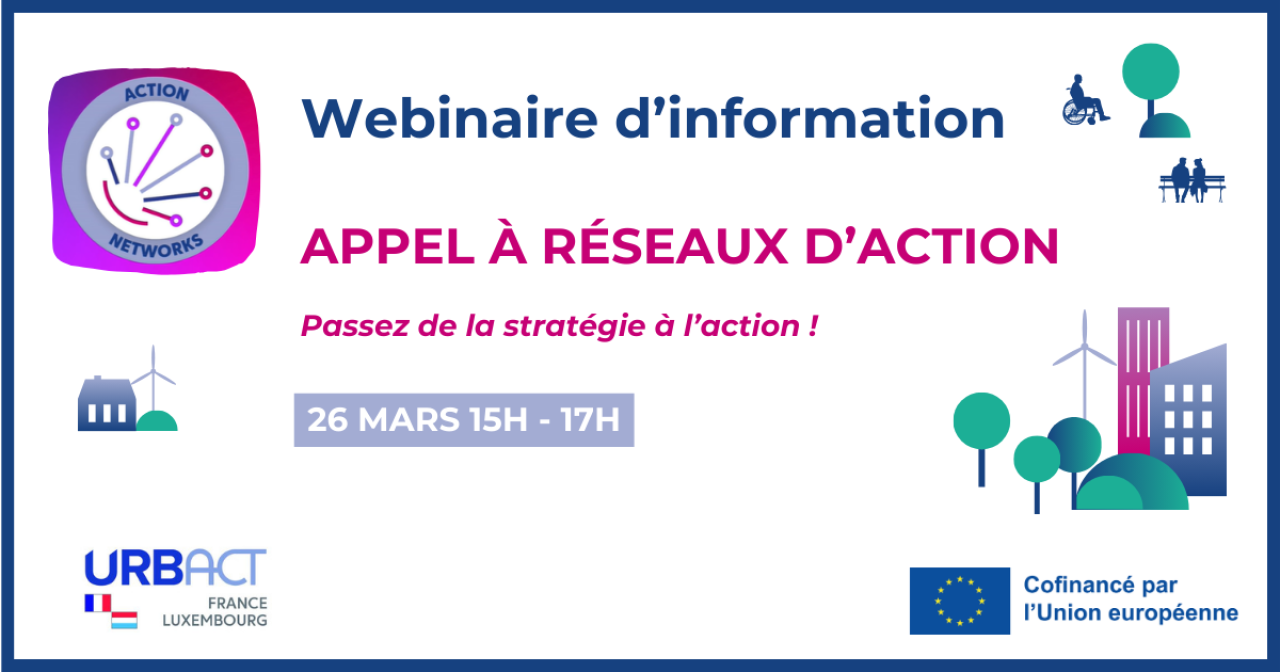 Webinaire national d'information - Réseaux d'action URBACT