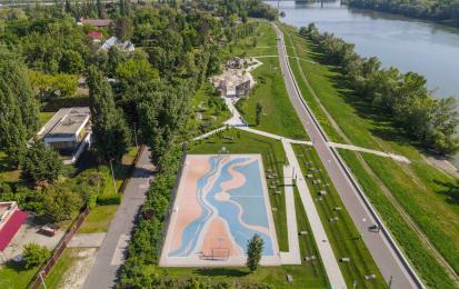 Photo description: Biodiverse ComplexCity and after transformation (2022). Photo credits: Municipality of Budapest