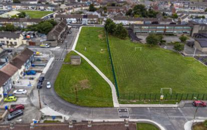 Green space in Limerick as part of “Health and Greenspace” project (2022). Photo credits: City of Limerick