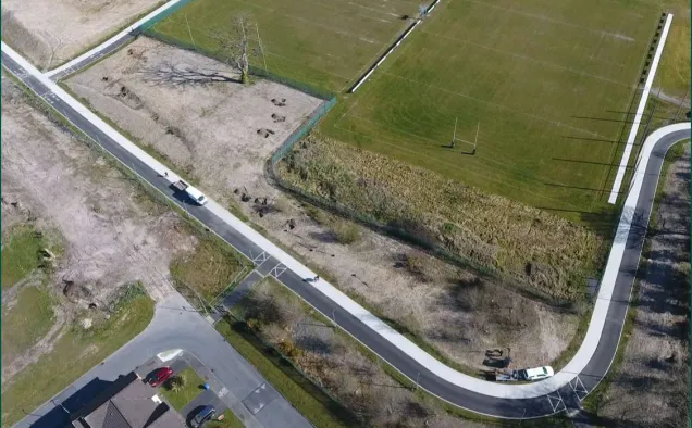 Before rehabilitation (2021) of the brownfield. Photo credits: Municipality of Limerick