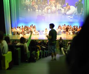 People in a conference