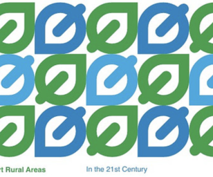 This image features a grid of logos arranged in a 3x5 pattern. The logos alternate between two designs: one in green and the other in blue.