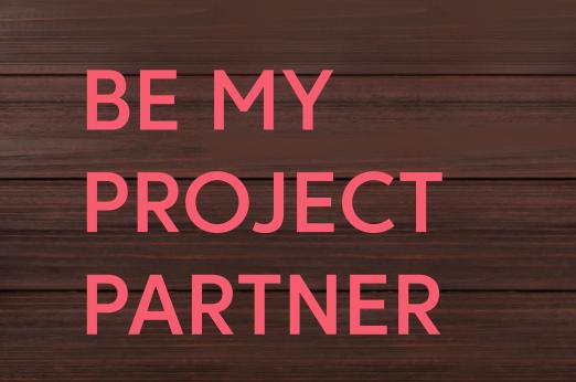 Valentine's Day - Be my project partner - COVER