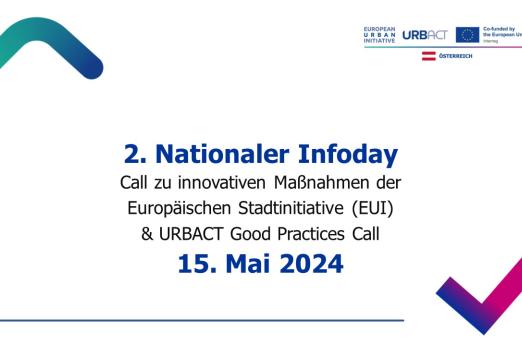 2. Nationaler Infoday zur EUI und URBACT
