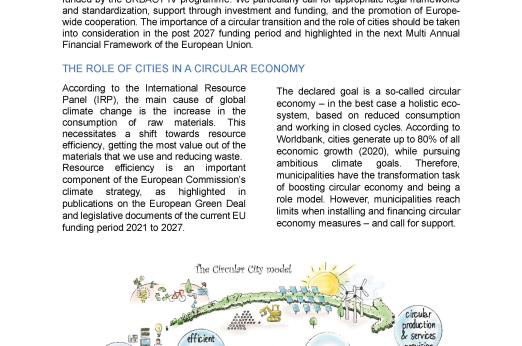 Policy Paper LET'S GO CIRCULAR! cover