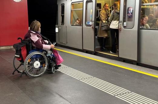 The subway in Vienna