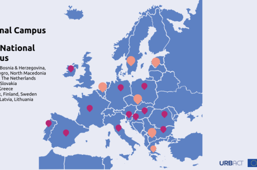 Orașele din întreaga Europă se pregătesc pentru o schimbare urbană transformatoare, deoarece turneul URBACT Campus aduce pregătire practică, planificare ecologică și conexiuni de finanțare chiar la ușile lor!