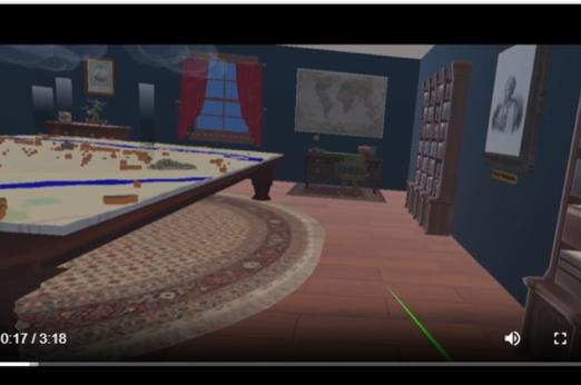Virtual tour of Arta municipal museum with the city digital twin, from the ISI Patras Testing Action