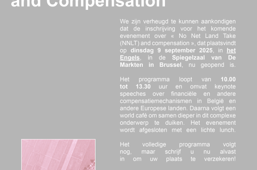 NNLT & Compensation | 9 september | Brussel