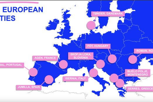 10 European cities from the Breaking Isolation URBACT Action Planning Network