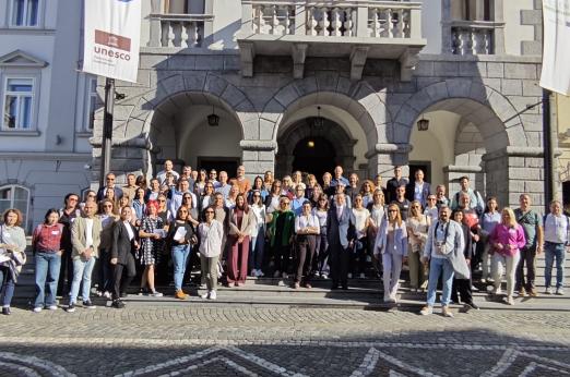 URBACT Pioneers city reprsentatives hosted by the Deputy mayor in the Ljubljana city hall