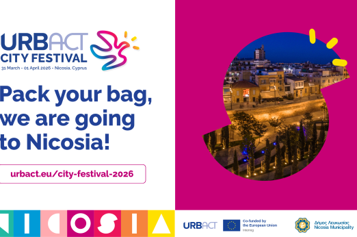 URBACT City Festival 2026. Pack your bags for Nicosia.