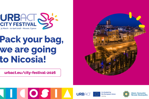 URBACT City Festival 2026 - Pack your bag, we are going to Nicosia.