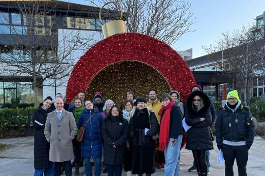 group photo in dublin