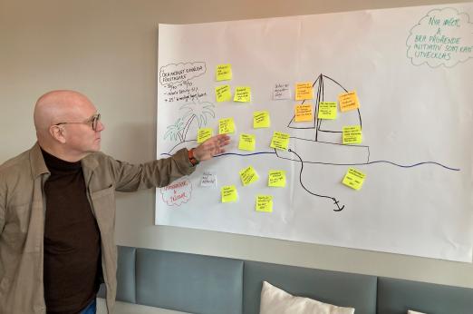 Projektledare Jörgen Dehlin från Länstyrelsen i Skåne