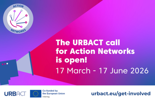 Az URBACT Action Networks Felhívása nyitva áll! 2026. március 17. - Június 17.