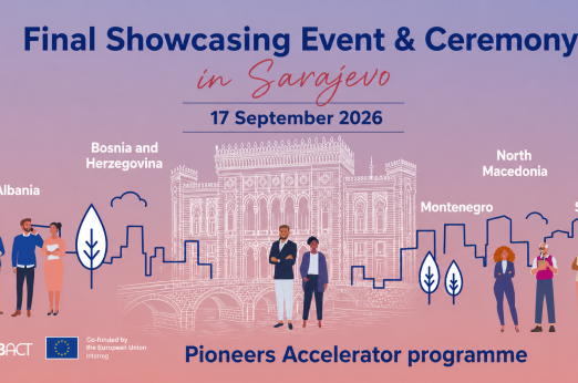 URBACT Pioneers Accelerator Final Showcasing event in Sarajevo