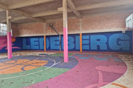 Playground in neighbourhood of Ledeberg (Ghent)