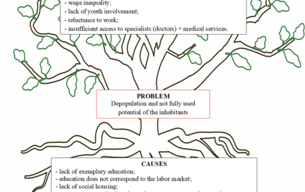 Problem tree Dzierzoniow