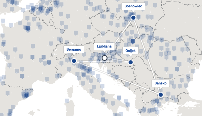 BeePathNet Reloaded map