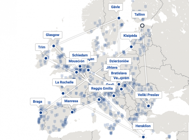 Global Goals for Cities map