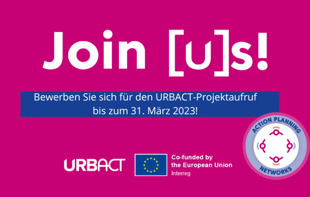 URBACT-Projektaufruf bis zum 31. März 2023