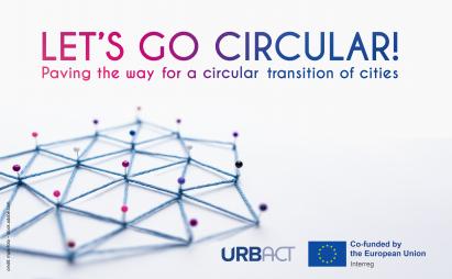 Logo vom URBACT-Projekt Let's go circular