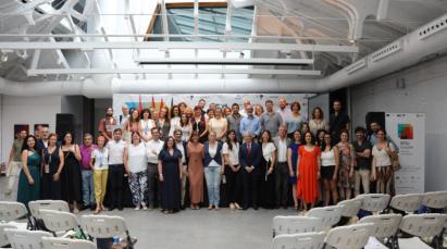 Group picture, people in Getafe