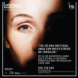 This image is part of an awareness campaign against domestic violence.