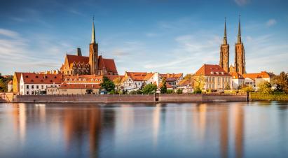 Wroclaw, Poland, host city of the 2025 URBACT City Festival.