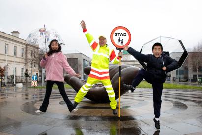 Traffic wardens in Dublin - Photo Credits Mary Browne