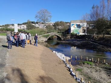 River restoration demonstration area next to the Landscape Laboratory. Picture: Ferenc Albert Szigeti