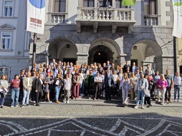 URBACT Pioneers city reprsentatives hosted by the Deputy mayor in the Ljubljana city hall