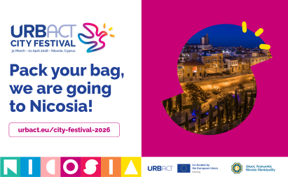 URBACT City Festival 2026. Pack your bags for Nicosia.